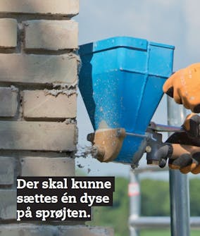 Pudsning af skorsten Pudsning af skorsten